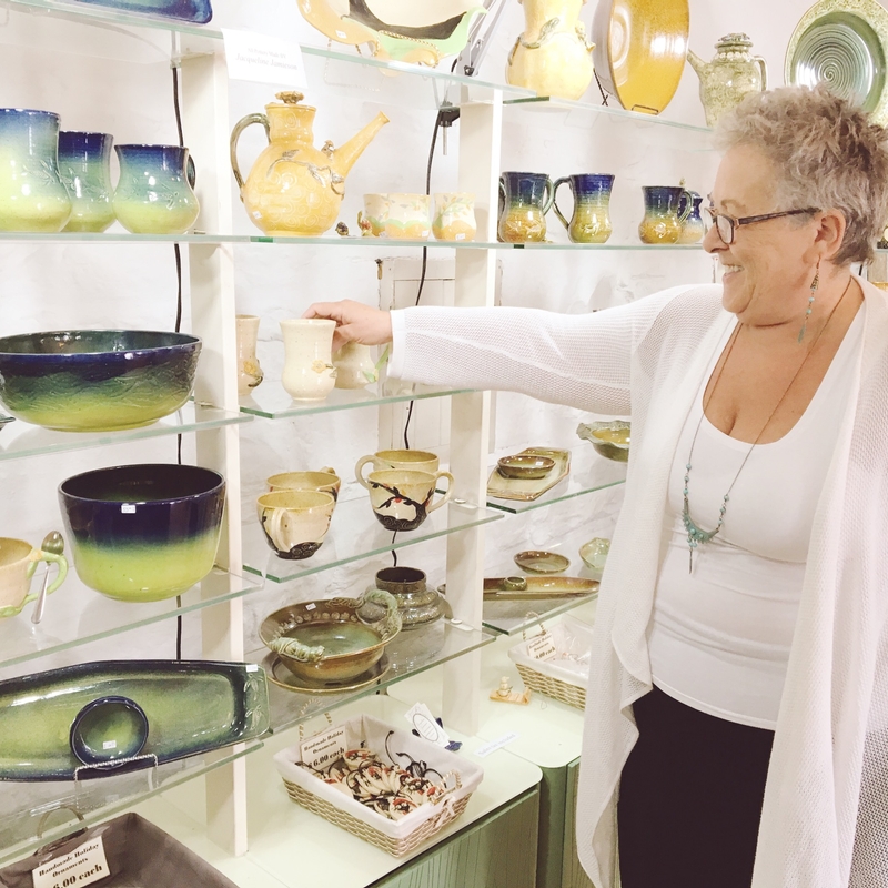 Patrons hopping at the market square
